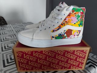 Vans Sk8-Hi Zapatillas Multicolores Blancas