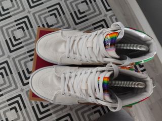 Vans Sk8-Hi Zapatillas Multicolores Blancas