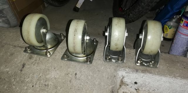 4 Ruedas Giratorias Industriales