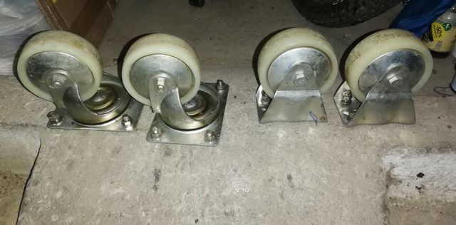 4 Ruedas Giratorias Industriales