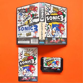 Sonic 3 sega Mega Drive jap 