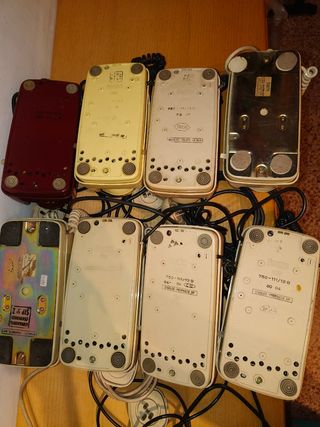 Lotto di 8 telefoni vintage a disco StarLite GTE