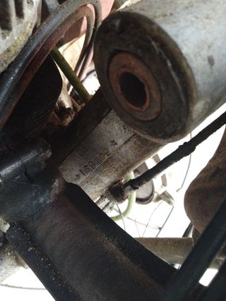Motor Piaggio 160 funcionaba