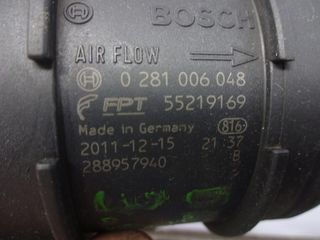 Caudalímetro Fiat Ducato Iveco Daily 0281006048 55219169