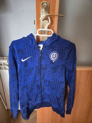 Chaqueta Nike Azul Cremallera Completa