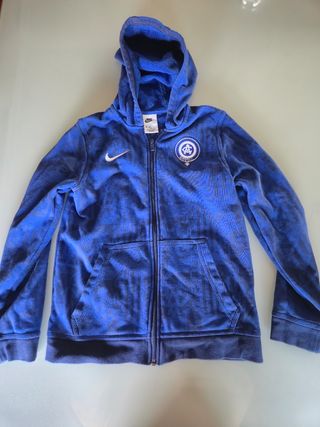 Chaqueta Nike Azul Cremallera Completa
