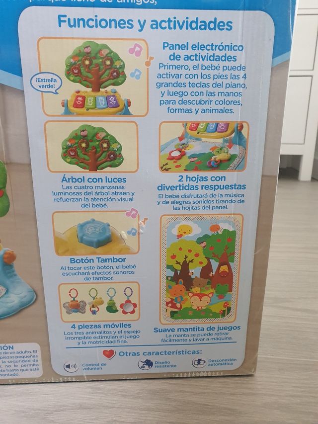 Gimnasio interactivo para bebés