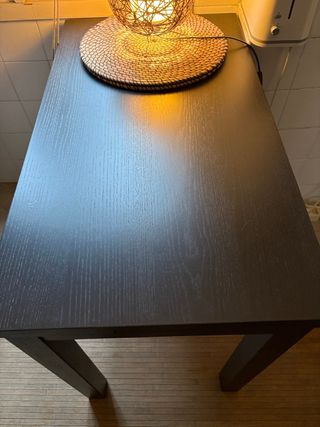 Mesa comedor extensible Ikea madera
