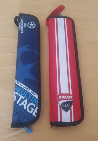Lote 2 fundas flauta infantiles. 