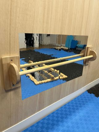 Barra de apoyo para bebés