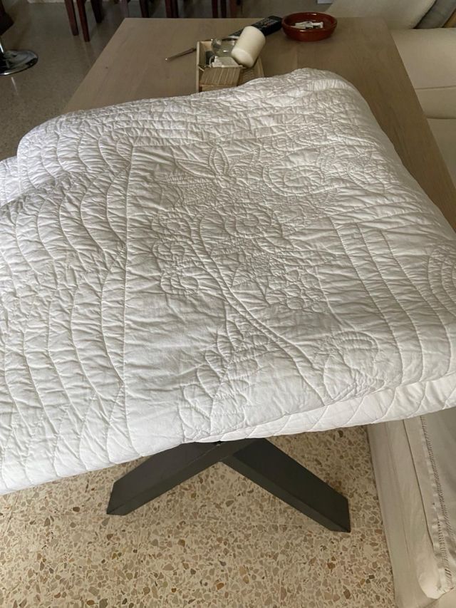 Colcha Algodón Cama 90cm