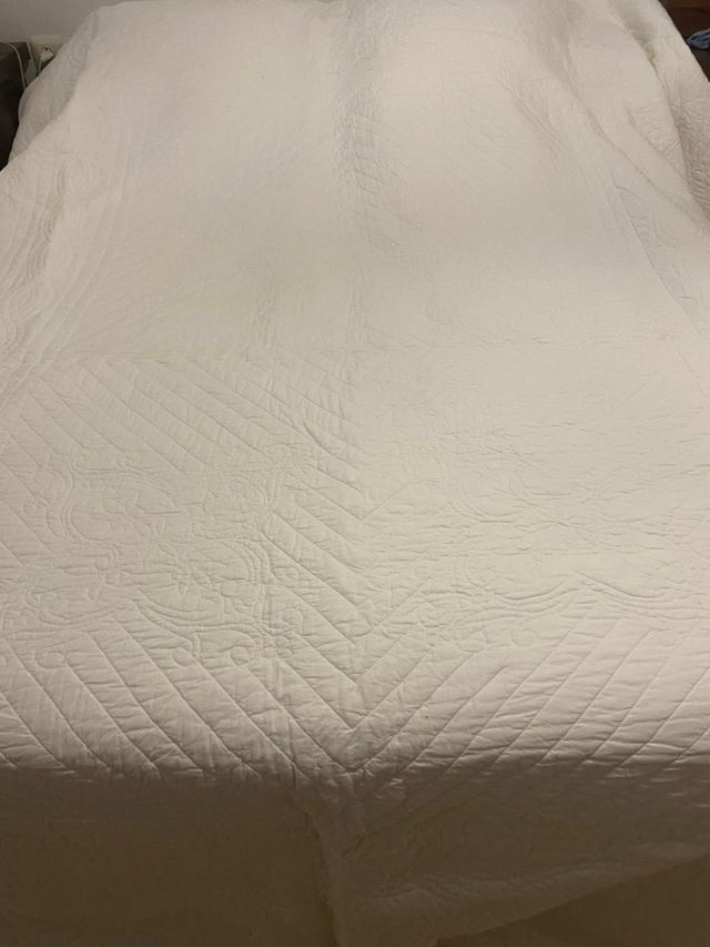 Colcha Algodón Cama 90cm