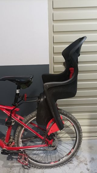 Sillita bebé para bici