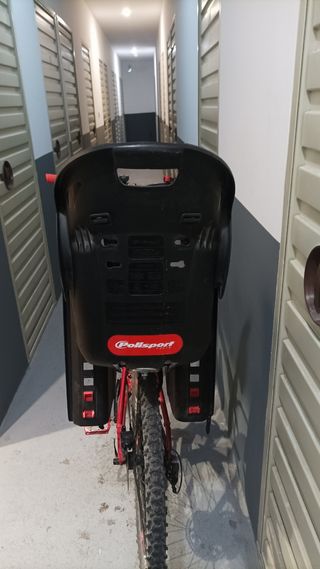 Sillita bebé para bici