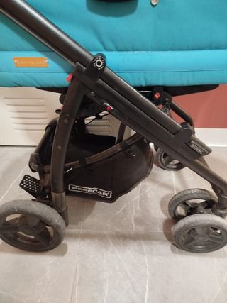 Carrito Bebecar Capazo y Silla
