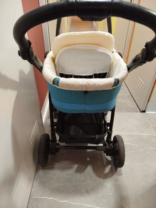 Carrito Bebecar Capazo y Silla