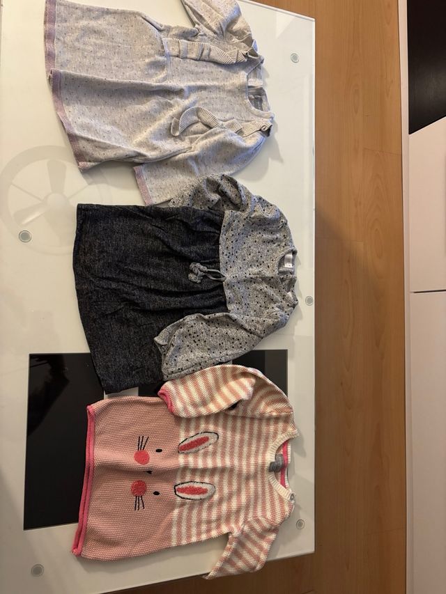 Lote vestidos niña 12-18 meses