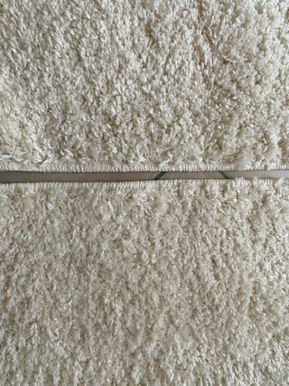 Tappeti beige in tessuto