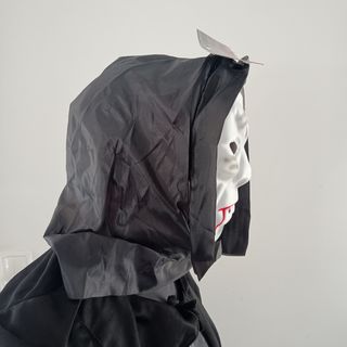 Máscara Halloween Vampiro Sangre,nova