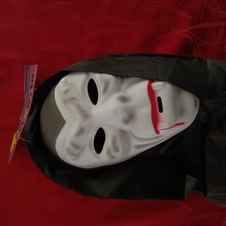 Máscara Halloween Vampiro Sangre,nova