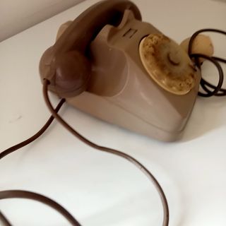 Telefono fisso Italtel vintage grigio