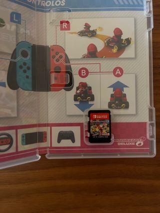 Mario Kart 8 Deluxe Nintendo Switch y Volantes 