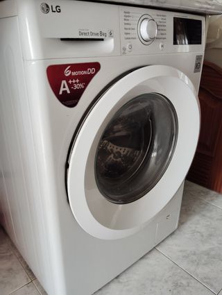 Lavadora LG 8kg Inverter Direct Drive A+++
