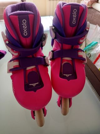 Patines Oxelo niña talla 26-28