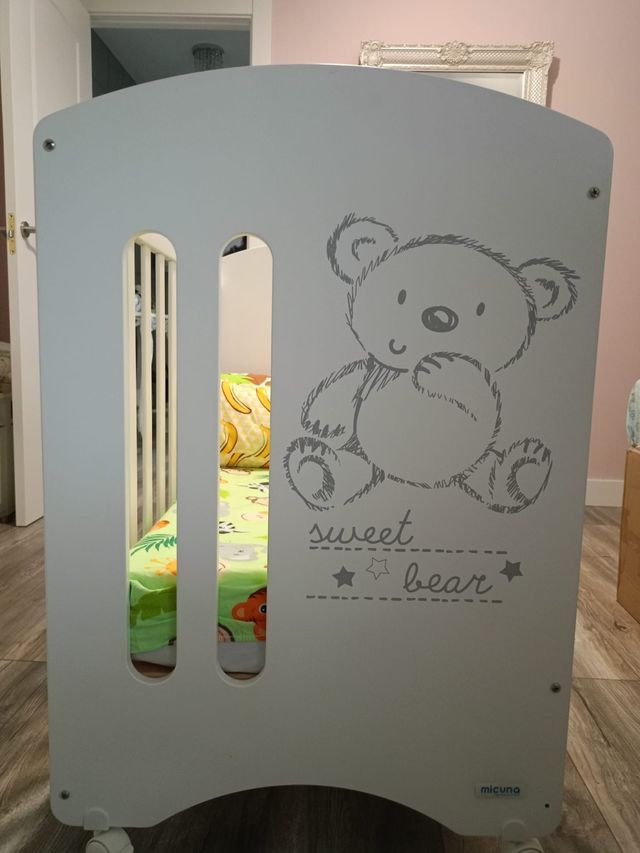Cuna Micuna Sweet Bear 60x120 cm