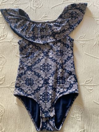 Body niña Zara estampado bandana, talla9