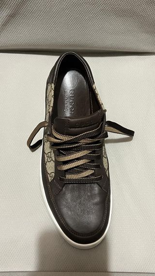 Zapatillas Gucci Beige y Marrón