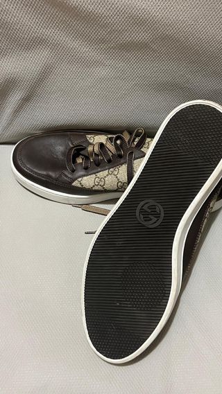 Zapatillas Gucci Beige y Marrón