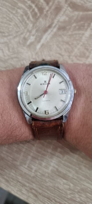 Reloj Edox Automático Vintage