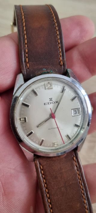 Reloj Edox Automático Vintage