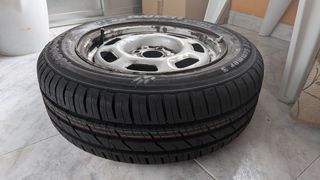 Neumático Feu Vert 185/60 R14 82H nuevo + llantas
