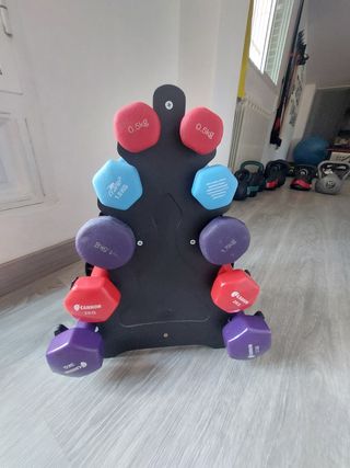 Set di manubri da palestra da 0,5 kg a 3 kg
