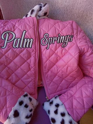 CHAQUETA MUJER ROSA ACOLCHADA SIN ESTRENAR