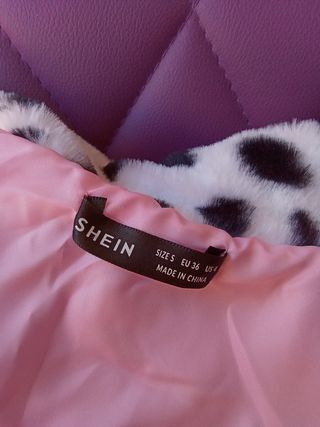 CHAQUETA MUJER ROSA ACOLCHADA SIN ESTRENAR