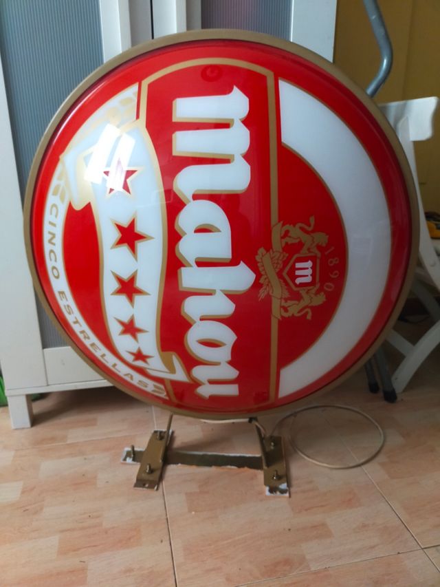 Cartel luminoso Mahou 70cm.