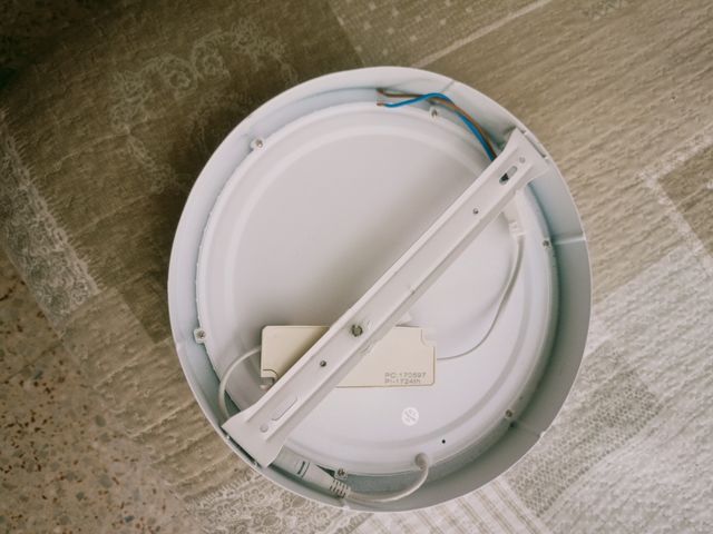 Plafón LED
 de techo redondo blanco