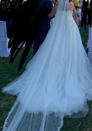 Vestido de Novia Vértice Gala Talla 58