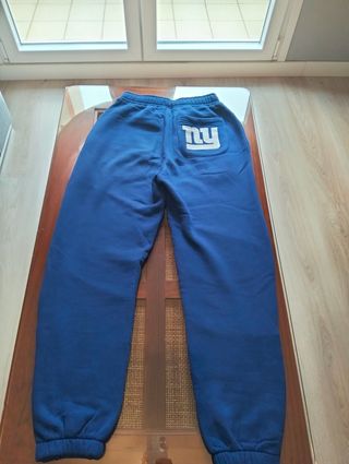 Pantalón chándal Bershka NFL Giants Azul