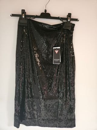 Gonna Guess paillettes nera S