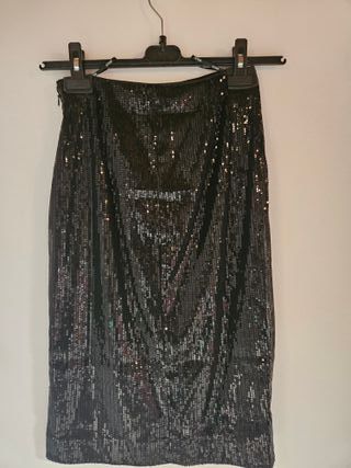 Gonna Guess paillettes nera S