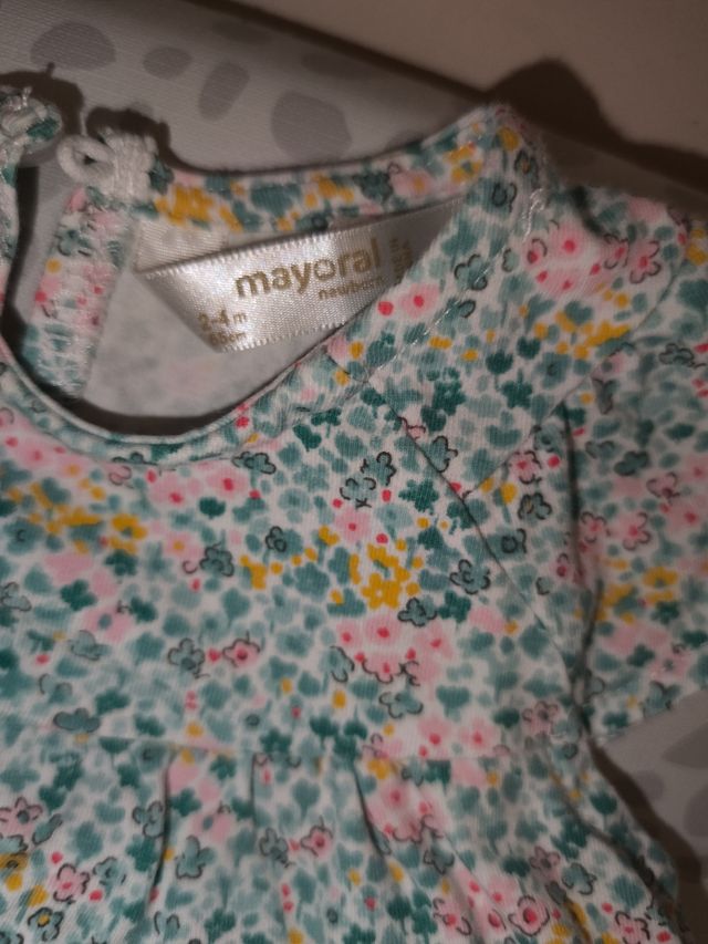 Conjunto Mayoral 2/4 meses floral