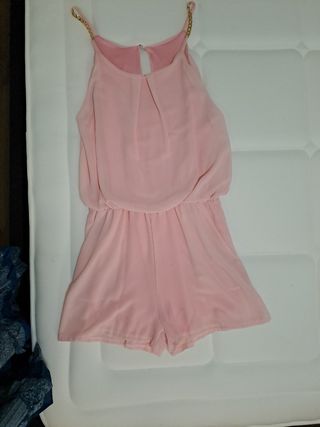 Vestido mono rosa talla S
