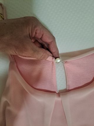 Vestido mono rosa talla S