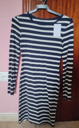 Vestido de rayas para regalo