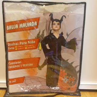 Disfraz Halloween Maléfica Negro/Morado