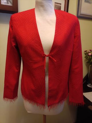 Chaqueta roja Roberto Verino